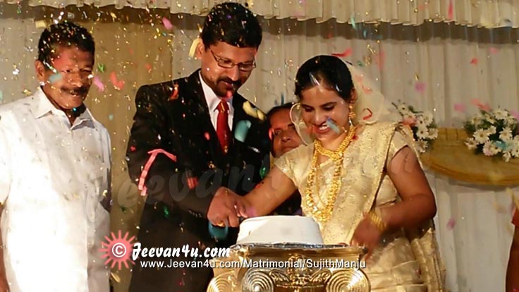 Sujith Manju Wedding Reception Photos Kerala